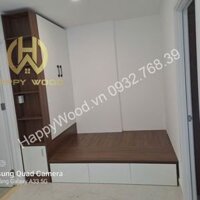 TỦ LIỀN GIƯỜNG GỖ MDF PHỦ MELAMINE