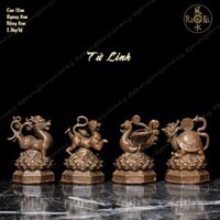 Tứ Linh - Thanh Long - Bạch Hổ - Chu Tước - Huyền Vũ - Tượng Đồng Phong Thủy