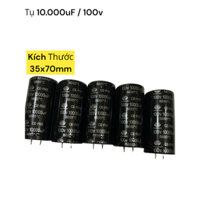 Tụ Lọc Nguồn amly 10000uF 100v Daewoo Kích Thước 35mm x  70mm