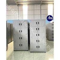 TỦ LOCKER 10 NGĂN SƠN DẦU  SƠN TĨNH ĐIỆN GIÁ RẺ HCM