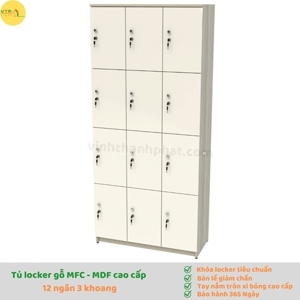 Tủ locker 12 cánh 12C3K