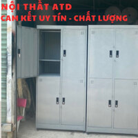 Tủ locker 4 ngăn đựng đồ sinh viên có khóa- tủ sắt locker 4 cánh giá rẻ tphcm,bình dương