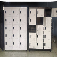 Tủ locker 8,10,12,15 ngăn, tủ sắt nhiều ngăn cho văn phòng,có khóa riêng từng ô cho nhân viên để đồ cá nhân HCM