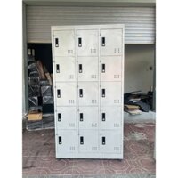 Tủ locker sắt 18 ngăn, 20 ngăn, 24 ngăn, 30 ngăn có khóa riêng từng hộc.