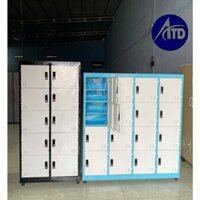 Tủ locker sắt 3 4 5 6 tầng, tủ sắt nhiều ngăn 2 4 6 8 10 12 15 cửa đựng hồ sơ tài liệu văn phòng, giao hỏa tốc hcm