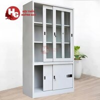 Tủ Locker Sắt 4 Cánh Cửa Trượt - TLK3