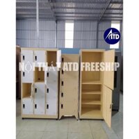 Tủ locker sắt đựng đồ cá nhân giá xưởng- tủ locker nhiều ngăn để đồ nhân viên an toàn có khoá-tủ locker mini tầng