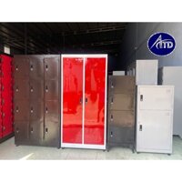 Tủ locker sắt đựng đồ cá nhân - tủ hồ sơ mini 3,4,5,6 tầng nhỏ gọn tiện lợi sơn tĩnh điện 4dem sơn dầu 3dem giá rẻ