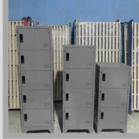 Tủ Locker tầng mini có khóa- tủ locker sắt thấp 3-4-5-6 Tầng cho công ty giá rẻ