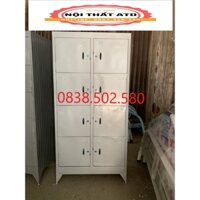 Tủ Locker Tĩnh Điện 8 Ngăn TPHCM