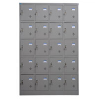 Tủ locker TU985-4K: Tủ locker 20 ngăn Hòa Phát