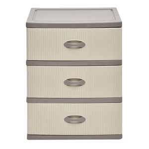 Tủ nhựa sọc 3 tầng Song Long T999