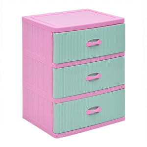 Tủ nhựa sọc 3 tầng Song Long T999