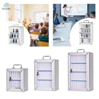 Tủ lưu trữ điện thoại Hợp kim nhôm 2 cuộc họp Tay cầm di động trong suốt