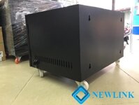 Tủ mạng New Rack 6U-D400 cánh lưới bánh xe