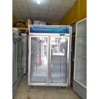 tủ mát 2 cánh herocool dung tích 1000L tủ mới nguyên thùng