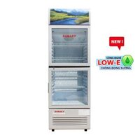 Tủ mát 2 cánh trên dưới Sanaky VH-408WL 400 lít 2 giá tại kho rẻ Nhất Miền Bắc