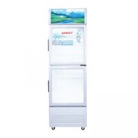 TỦ MÁT 2 CỬA SANAKY INVERTER 340 LÍT VH-408W3L NHÔM LOW-E R600A - hàng chính hãng