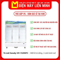 TỦ MÁT 3 CÁNH INVERTER SANAKY 1400 LÍT VH-1520HP3 ĐỒNG R134A HÀNG CHÍNH HÃNG CHỈ GIAO HCM