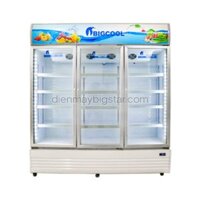 Tủ mát 3 cánh kính trưng bày trái cây, nước ngọt PL-1800F