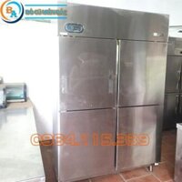 Tủ Mát 4 Cánh Inox Berjaya Cũ