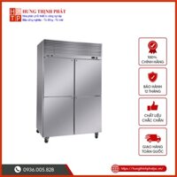 Tủ mát 4 cánh inox đứng TurboGold TG-4DC