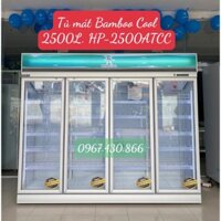 Tủ mát 4 cánh kính BAMBOO COOL HP-2500ATCC (HỖ TRỢ TRẢ GÓP - 0967.430.866)