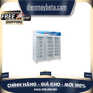 Tủ mát Alaska 3 cánh 1600 lít LC-1500C3