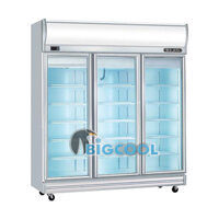 Tủ mát Berjaya 3 cánh kính 3D/DC-SM 1800mm