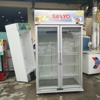 Tủ mát cũ Sanyo 2 cánh