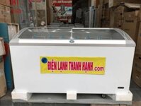 Tủ Mát đông Mềm Sanaky 1 ngăn mặt kính Tủ Trưng Bày Thịt Tươi Siêu Thị Vinmart 2025