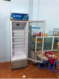 Tủ mát đứng kính 400l 600f1 Hòa Phát Tiết kiệm điện 2022