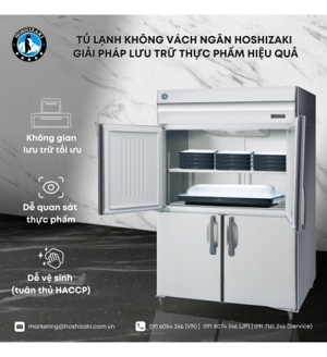 Tủ mát Hoshizaki 4 cánh 1203 lít HR-148MA-S-ML