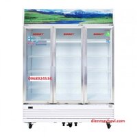 Tủ Mát Inverter 3 Cánh SANAKY 1400 Lít VH-1520HP3 Đồng