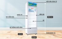 Tủ mát Inverter Sanaky VH-408K3L 400 lít