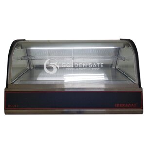 Tủ mát kính cong mini đặt bàn Berjaya DC311