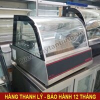 Tủ mát mini cũ Berjaya trưng bày bánh ngọt gato