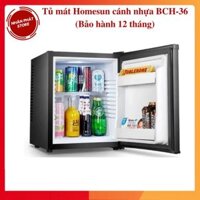 Tủ mát minibar cánh nhựa BCH-36 lít, Tủ mát khách sạn, Bảo hành 1 năm
