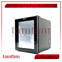 Tủ mát Minibar cửa kính BCG-48A chính hãng