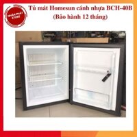 TỦ MÁT MINIBAR HOMESUN BCH-40B CÁNH NHỰA, BẢO HÀNH 1 NĂM