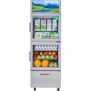 Tủ mát Sanaky 2 cánh 250 lít VH-258WL