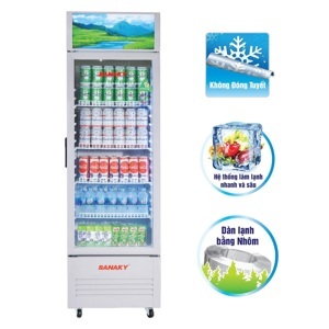 Tủ mát Sanaky 2 cánh 300 lít VH-308KL