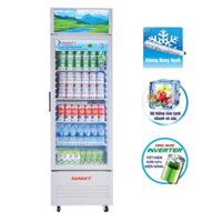 Tủ mát Sanaky Inverter VH-258K3L công nghệ LOW - E ( 210 lít, 1 cánh kính, chống đọng sương mờ )