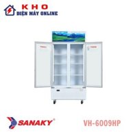 Tủ mát Sanaky VH-6009HP 500 lít 2 cánh kính đứng