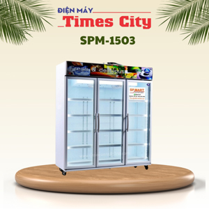 Tủ mát Sanden 3 cánh 1500 lít SPM-1503