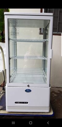 Tủ Mát Sanden Intercool 4 cánh kính để bàn 78 lít, Nhật Bản Nhập Khẩu Thái Lan SAG-0783 – Tiết kiệm điện, thiết kế hiện đại