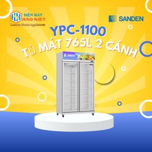 Tủ mát Sanden Intercool 780L YPC-1100