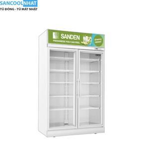 Tủ mát Sanden Intercool SPM-1200C 2 cánh 1100L