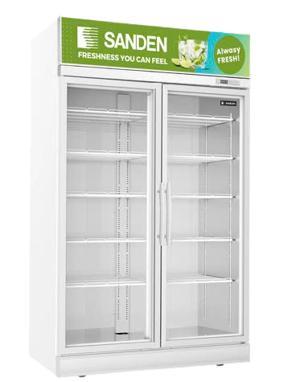 Tủ mát Sanden Intercool SPM-1200C 2 cánh 1100L