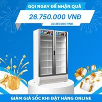 Tủ mát Sanden Intercool SPB-1000 2 cánh 930L